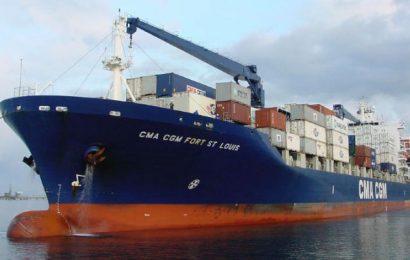 CMA CGM Christens New Ship For French West Indies
