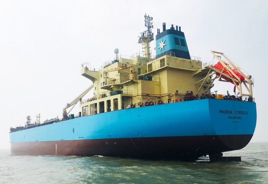 Samsung Delivers Sixth MR Unit To  Maersk Tankers