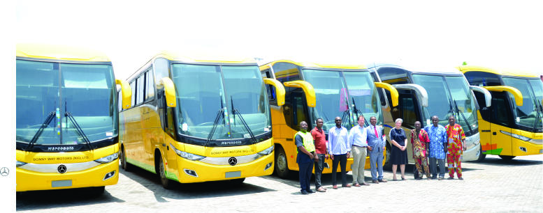 Weststar Delivers Five Marcopolo Buses To Bonnyway Transport