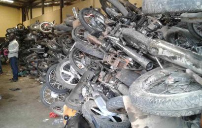 Lagos To Crush 2,500 Impounded Motorcycles