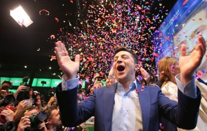 Comedian Wins Ukrainian Presidency