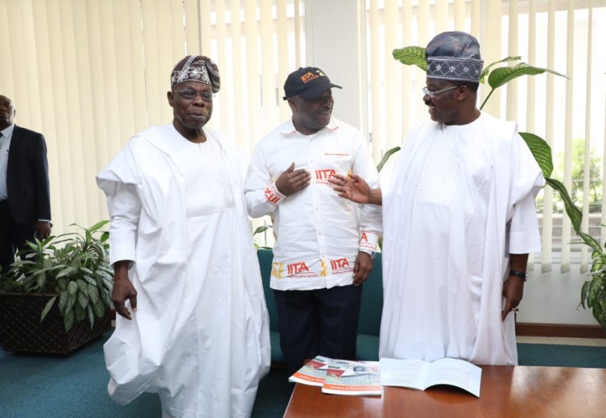 IITA Explains New Agric Policy Framework As Obasanjo,  Ajimobi Inaugurate Projects