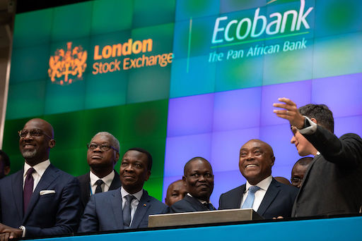 Ecobank At London Stock Exchange, Lauds Successful Listing of $500m Eurobond
