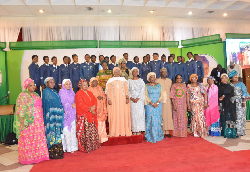 Aisha Buhari Honours Female Soldiers