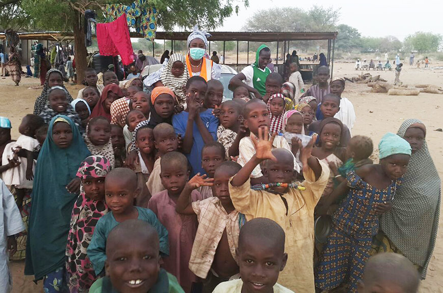 SUNU Assurances, Humanitarian Team Visits IDP Camps, To Raise $80m