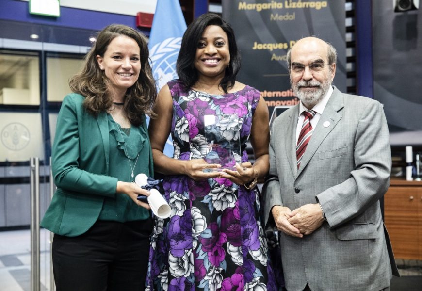 IITA Youth Agripreneur Program Wins Award