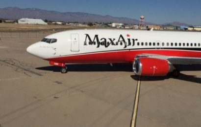 Max Airline Skids Off Runway At Minna Airport