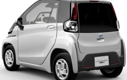 Toyota Unveils Electric Mini Car