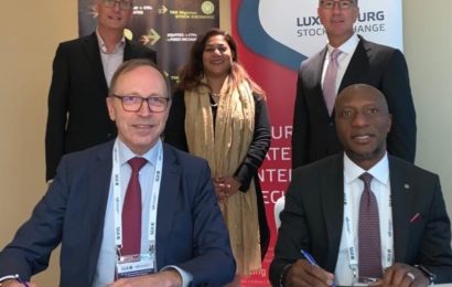 Nigeria, Luxembourg Stock Exchange Sign Green Bond Markets MoU