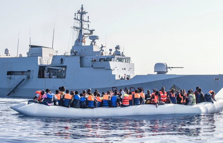 Navy Rescues 329 Spain-Bound Migrants