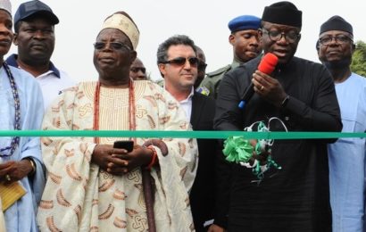 Fayemi Flags Off Four Road Projects In Ekiti
