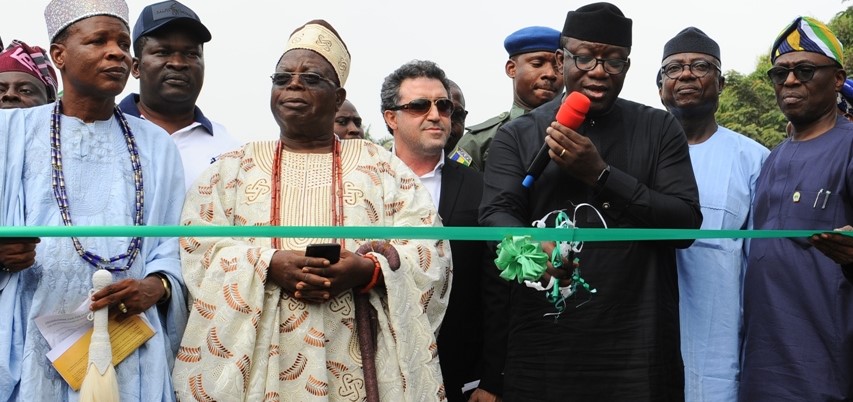 Fayemi Flags Off Four Road Projects In Ekiti