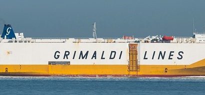 Grimaldi Takes Delivery of New Car, Truck Carrier