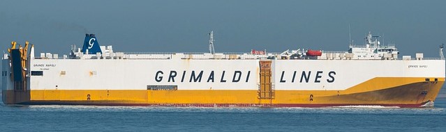 Grimaldi Takes Delivery of New Car, Truck Carrier