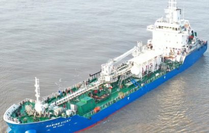 Firm Receives 1st LNG-Powered Tanker