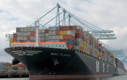 Seaport Welcomes Largest Boxship