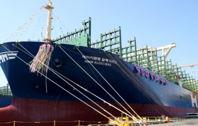 Moon, First Lady At Naming Of World’s Largest Ship