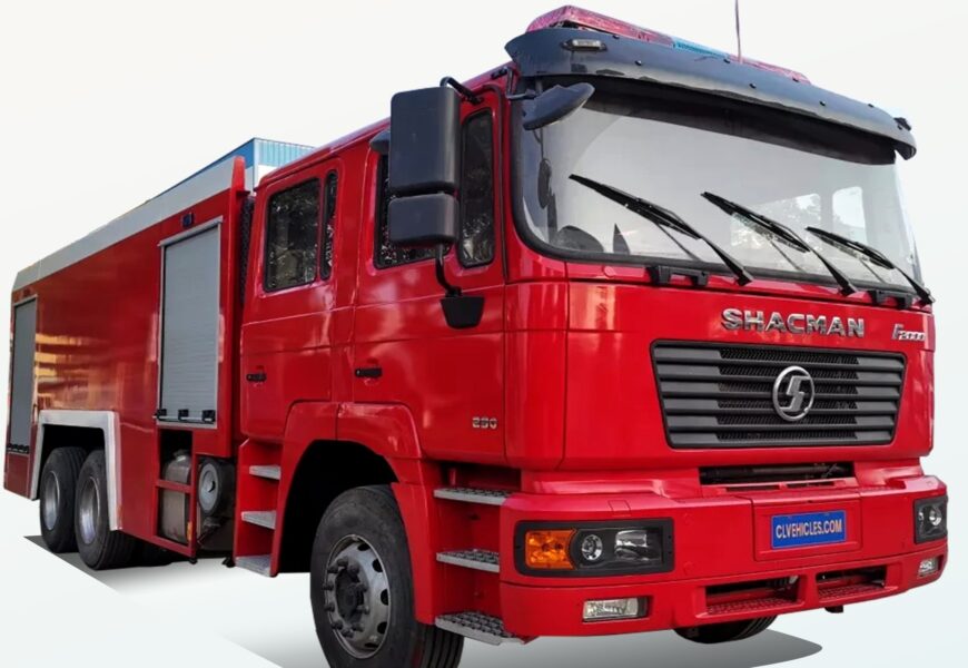 SHACMAN Nigeria Boosts Product Range With Fire Trucks