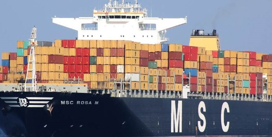 MSC Ship Loses 20 Containers Off South Africa