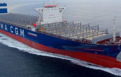 CMA CGM LNG Ship Completes Gas Trials