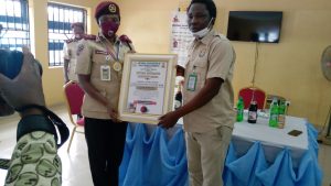Students Honour FRSC Sector Commander