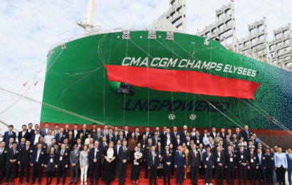 CMA CGM Takes Delivery Of 2nd LNG-Powered 23,000 TEU Giant