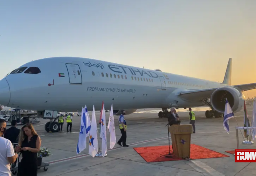 Etihad Airways Makes History, Lands In Israel