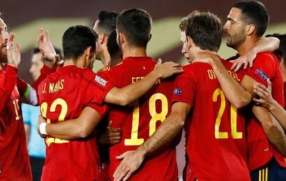 Spain Edge Switzerland To Stay Top Of UEFA Nations League Group