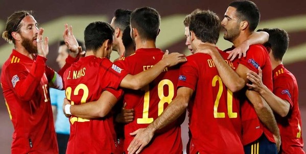 Spain Edge Switzerland To Stay Top Of UEFA Nations League Group