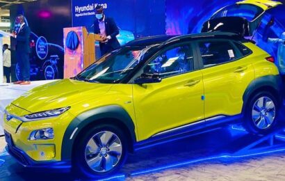 Lagos Governor Unveils Hyundai Kona, Nigeria’s First Electric Car