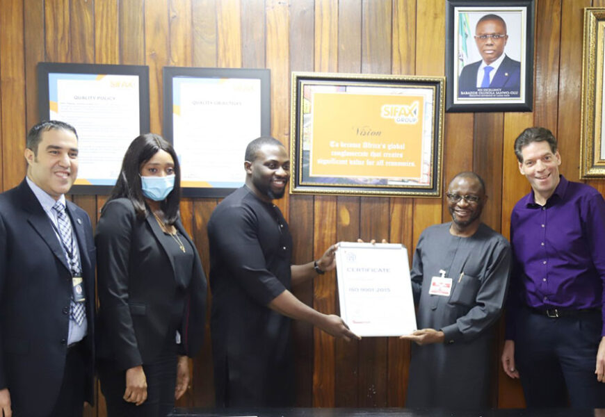 SIFAX Group Subsidiaries Get ISO Quality Certification