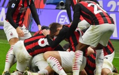 AC Milan Score Late Winner To Stay Top