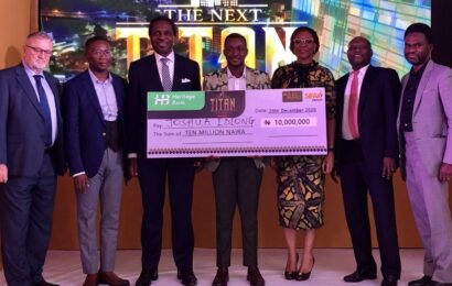 Heritage Bank Empowers Palm Oil Entrepreneur With N10m