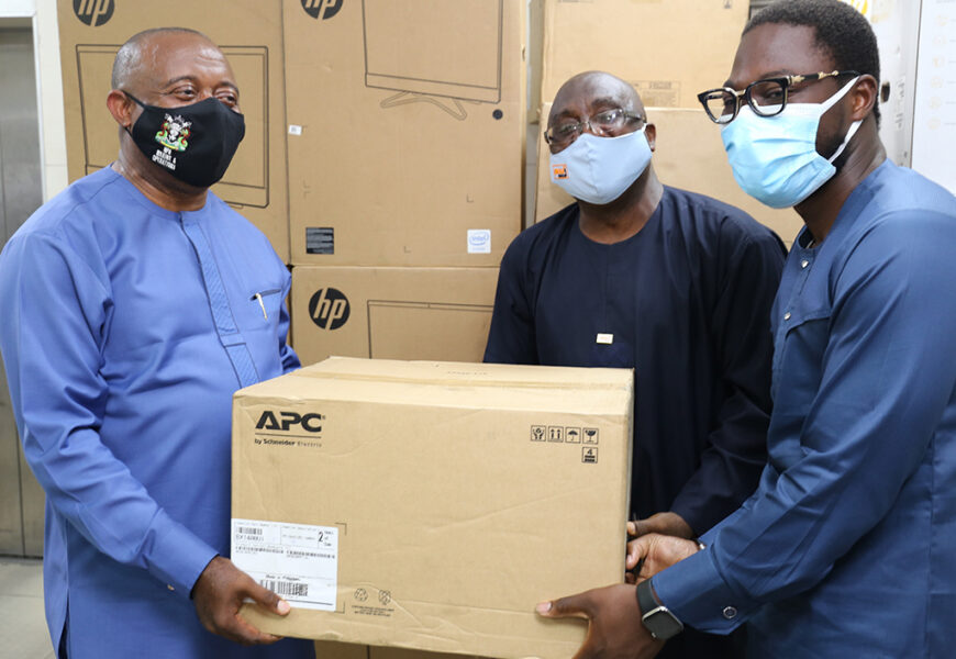 Ports & Cargo Terminal Donates Office Equipment To NPA