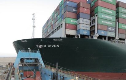 Stranded Suez Container Ship Freed