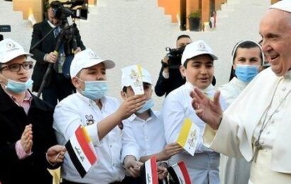 Pope Francis Holds First Mass In Iraq