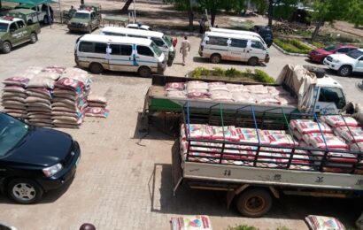 Customs Strike Force Intercepts 513 Bags Of Foreign Rice