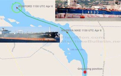 Two Tankers Run Aground In Suez Canal