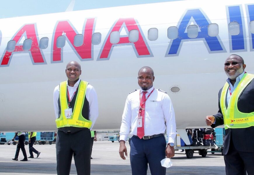 Dana Air Decorates New Captains