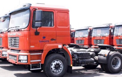 SHACMAN Delivers Additional 400 Trucks To Dangote