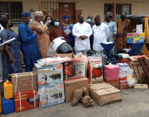 NIMASA Donates Relief Materials To IDPs In Lagos