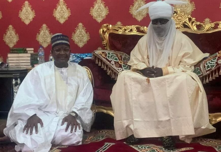 Pantami, Danbatta Celebrate With Bayero On Coronation