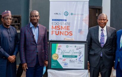 Edo, BoI Unveil N2b MSME Fund, Target 50,000 Businesses