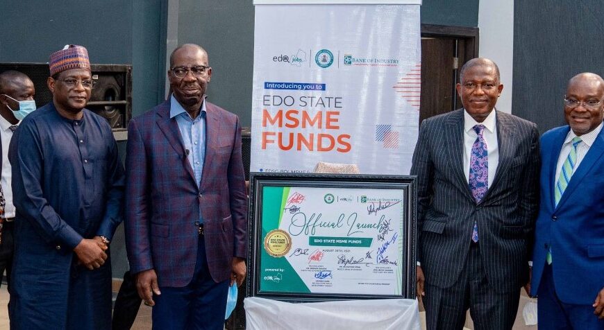 Edo, BoI Unveil N2b MSME Fund, Target 50,000 Businesses