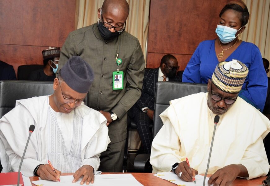 NNPC, Kaduna, Sign MoU 0n Gas Utilisation, Expansion