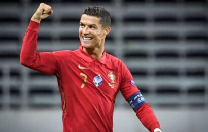 Ronaldo Breaks International Goal Record