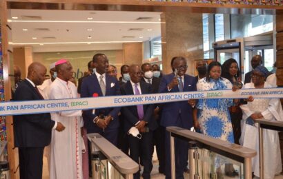 Sanwo-Olu Unveils Ecobank Pan African Centre