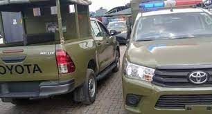 Customs Takes Delivery Of 16 Toyota Hilux