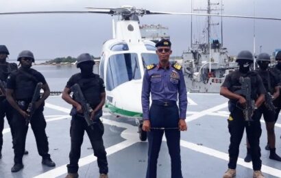 Nigerian Navy Deploys 13 Warships, Two Helicopters In Gulf Of Guinea