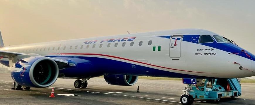 Air Peace Takes Delivery Of Fifth Brand New Embraer 195-E2 Aircraft